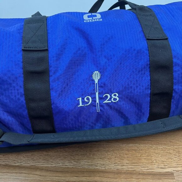 OGIO Fuse 35 L Duffel Bag Cobalt Blue Lightweight with Company Logo NEW - Picture 6 of 7